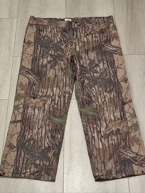 Vintage Walls Real Tree Camo Waterproof Windproof Mens L 36-38 Nylon Pants